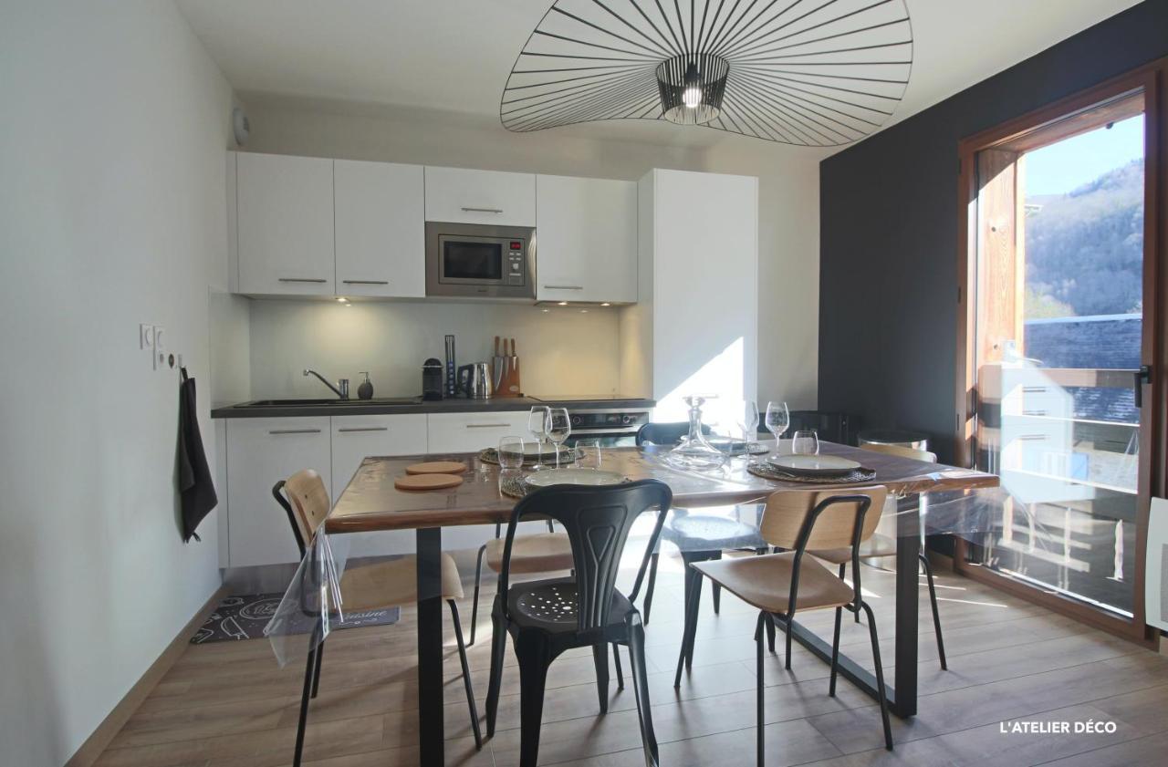 Magnifique T5 Duplex De Grand Standing 120M2 Neuf Classe 4 Etoiles Pour 8 Personnes En Plein Centre De Saint-Lary-Soulan Buitenkant foto